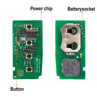 Llave Inteligente Universal Autel IKEYTY8A4AL IKEY de 4 Botones para Toyota Usada con la Máquina Copiadora de Programación de Llaves de Coche Altra KM100 IM608 PRO