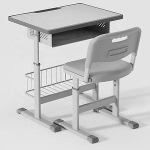 Üniversite veya Okul Kullanımı İçin Yüksekliği Ayarlanabilir Modern Ahşap Öğrenci Sıra ve Sandalye Takımı - Product Image 4