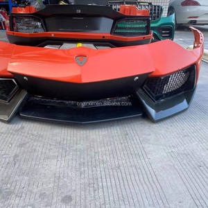 Parachoques Delantero Original de <span class=keywords><strong>Segunda</strong></span> <span class=keywords><strong>Mano</strong></span> para <span class=keywords><strong>Lamborghini</strong></span> Aventador LP700, Parachoques Delantero Intacto, Rejilla de Ventilación, Marco de Luz Antiniebla - Product Image 2