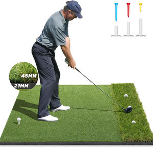 แผ่นรองตีกอล์ฟสำหรับฝึกซ้อมในร่มและกลางแจ้ง ทนทาน กันลื่น หนา 10 มม. เหมาะสำหรับฝึกวงสวิง ชิปปิ้ง พัตต์ และการฝึกซ้อมในสวน - Product Image 2