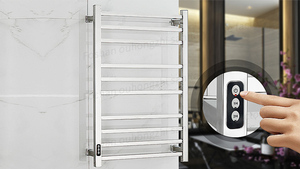 <strong>Bathroom</strong> Heated <strong>Towel</strong> Warmer Vertical <strong>Towel</strong> Rack <strong>Towel</strong> <strong>Rail</strong> - Product Image 5