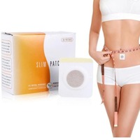 Tampon amincissant naturel à base de plantes pour brûler les graisses du ventre Patch amincissant magnétique nombril pour perte de poids rapide et efficace