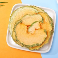 Tranches de melon Hami séché en vrac, sucrées, avec peaux, ingrédient pour thé aux fruits infusé à froid