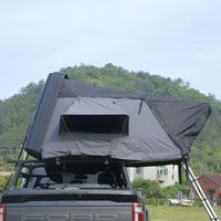 Tente de toit rigide pour voiture 4x4, imperméable, pour le camping en plein air, ouverture latérale, avec pare-soleil