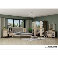 Fournisseur direct d'usine : Suite de chambre complète style influenceur, personnalisation complète de la mobilier de la maison, bois massif de luxe tendance