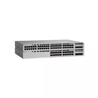 Switch de Red C9200L-48P-4G-E con POE Apilable, SNMP, QoS y Función de Compartición de Impresora USB, Modelo C9200L-48P-4G-E
