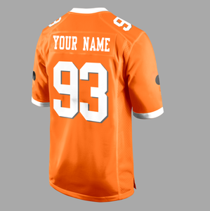 Vente en gros OEM vierge sublimée équipe maillot de football américain conception libre attirail sergé chemises de rugby uniformes de football personnalisés - Product Image 6