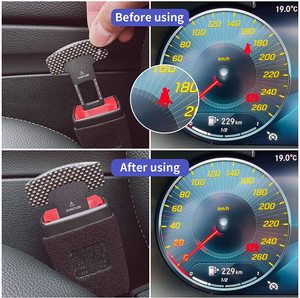 Silencieux d'alarme de ceinture de sécurité de voiture à 0,29 $ USD – Clip de boucle anti-bruit - Product Image 5