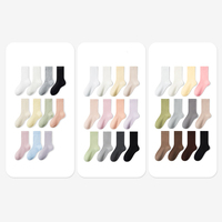 Livraison rapide, OEM, ODM, logo personnalisé, chaussettes mi-mollet, coton biologique, chaussettes invisibles, chaussettes en coton biologique avec logo