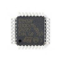 Mikrokontroler STM32 F030K6T6 STM32F 030K6T6 32-bit Asli Baru, Chip Pengontrol IC MCU LQFP-32 STM32F030K6T6