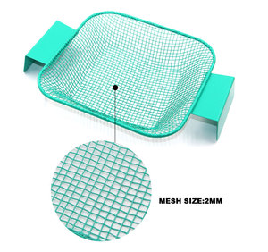 Selco stock orange vert pratique chargeur carré matériel de pêche accessoires asticot maille énigme appât vivant énigme - Product Image 3