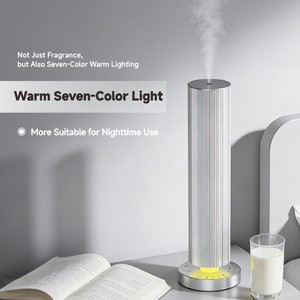 เครื่องกระจายกลิ่นอโรมาแบบไร้น้ำ ควบคุมผ่านแอปอัจฉริยะ ตัวเครื่องอะลูมิเนียม ระบบพ่นละอองสองจุด สำหรับน้ำมันหอมระเหย เหมาะสำหรับโรงแรมและบ้าน - Product Image 4