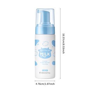 LAIKOU มิลค์มูสคลีนซิ่งโฟมล้างหน้าเพื่อผิวกระจ่างใสและชุ่มชื้น 120 มล. - Product Image 6