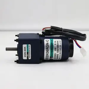 Xinda 220V AC Gear Reduction Motor 6W Large Torque Adjustable Forward And Reverse One-way Low-speed Micro Motor 110 Watt Ac Moto