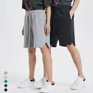 Custom Sportswear Training Athletic Shorts Wholesale Sublimation Strip Logo Printing Mesh Basketball Shorts for men's