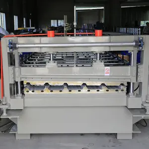 Chinesische Heißer verkauf metall dachbahnen panel roll forming maschine