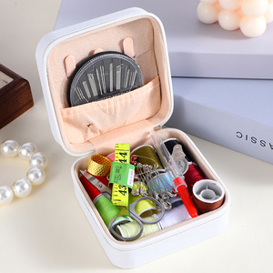 नए आगमन बहुक्रियाशील चुंबकीय सुई घर पोर्टेबल सिलाई बॉक्स होम हैंड सिलाई मरम्मत किट - Product Image 3