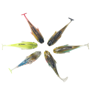 Peche Dark Sleeper Soft Lure 7cm 12g <span class=keywords><strong>Esche</strong></span> Artificiali per <span class=keywords><strong>Luccio</strong></span> e Spigola, Jig in Piombo con Coda a Paletta per Acque Profonde, Swimbait - Product Image 2