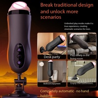 Großhandel Automatischer Masturbator für Männer mit 10 Vibrationsmodi, Leise, Realistisch, TPE, mit Heiz- und Saugfunktion, OEM verfügbar
