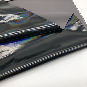 Vải <span class=keywords><strong>Polyester</strong></span> <span class=keywords><strong>Pongee</strong></span> 100% 300T phủ lớp kim tuyến nhiều màu, chống thấm, chống tĩnh điện, chất liệu làm áo khoác phao - Product Image 3