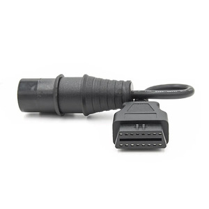 Para IVECO 30-Pin ODB OBD2 Adaptador de cable de diagnóstico a lector de código eléctrico de 16 pines para automóviles y vehículos ABS Metal - Product Image 4