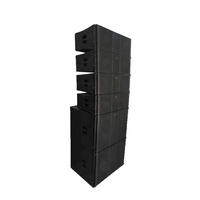 Double haut-parleur 2 voies de 8 pouces LA208/Système de haut-parleurs d'extérieur sonore à 3 voies pour haut-parleur line array