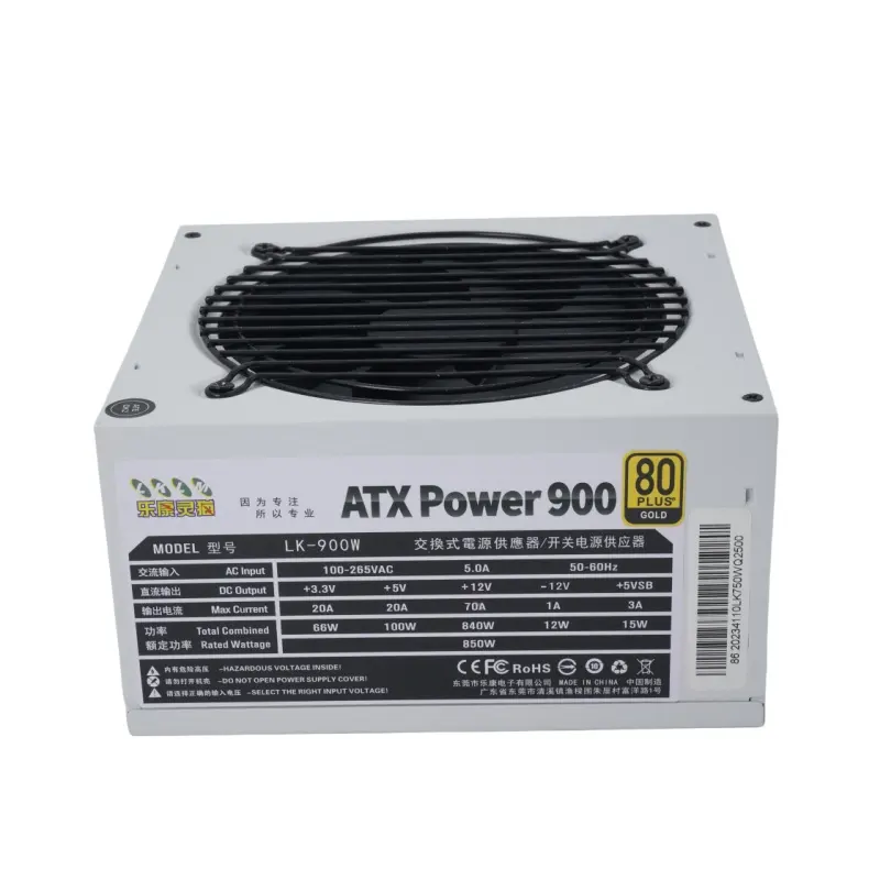 Atx3.0 đánh giá 900W PCI 5.0 80 huy chương vàng cung cấp điện máy tính để bàn máy tính cung cấp điện 100-240V OEM/ODM mô-đun cung cấp điện