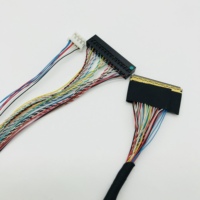 20453-040T-11 40Pin 2ch 6bit Kabel LVDS untuk Panel LCD LED 10.1-18.4 Inci