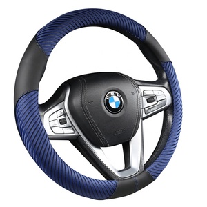 Housses de <span class=keywords><strong>volant</strong></span> de voiture en cuir PVC PU, accessoires automobiles, housses de <span class=keywords><strong>volant</strong></span> - Product Image 1