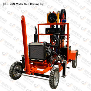 Venta directa de fábrica, transporte conveniente, plataforma de perforación de pozos de agua hidráulica con ruedas ampliamente utilizada, de gran tamaño, de la que se puede utilizar, de la que se puede usar, de la que se puede extraer más información - Product Image 4