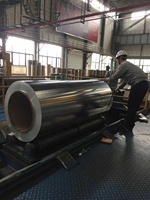 Bande de tôle en alliage d'aluminium extra large 3003 finition usine pour usage industriel (réservoirs) avec services de pliage/soudage/découpe en rouleau