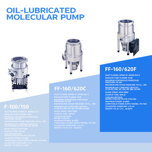 Pompe moléculaire lubrifiée à l'huile KYKY robuste et longue durée de vie F-250/1500E pour les tâches d'évacuation de grandes chambres - Product Image 3