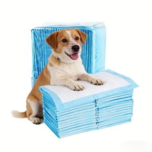 Hygiène pour animaux de compagnie, tapis absorbant d'urine pour animaux, haut de gamme, anti-fuite, durable, frais, doux, confortable pour chats et chiens, léger, style 60*60cm - Product Image 1