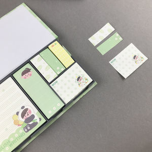 Cute Things <span class=keywords><strong>Kawaii</strong></span> Papelería Útiles <span class=keywords><strong>escolares</strong></span> Escuela coreana Escritura Bloc de notas Profesor Notas adhesivas Pegatinas de mesa Libro - Product Image 4