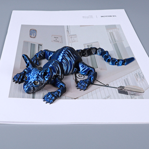 Vashine 3D-Gedruckte PLA Flexible Kristall-Katzen-Figuren Umweltfreundliche Materialien Actionfigur Bunte Katzenspielzeuge - Product Image 5