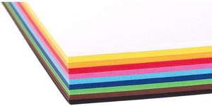 彩纸100 Hojas，Cartulina，Papel多色，Papel de construction en A4 10 Papeles <span class=keywords><strong>Hec</strong></span> - Product Image 3