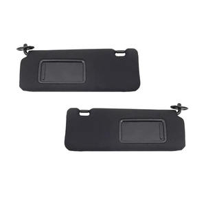 แผ่นบังแดด 74320-21210-B2 สีดำด้านขวาสำหรับโตโยต้า ไซออน ทีซี 2005-2010 วัสดุ PVC พร้อมป้ายเตือน - Product Image 2