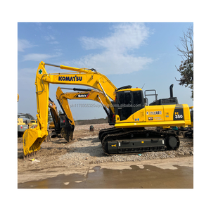 Excavadora de cadenas Komatsu PC350-7 usada en stock, entrega rápida, excavadora hidráulica de segunda mano, motor y caja de cambios, 330 kW de potencia, 35 toneladas - Product Image 1