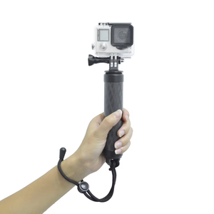 Palo de Selfie Ultraligero de <span class=keywords><strong>Fibra</strong></span> de Carbono, Accesorio Móvil para Cámaras Deportivas <span class=keywords><strong>y</strong></span> DJI Action - Product Image 1