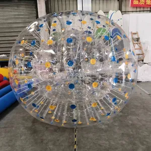 2m/2,6 m/2,8 M/3M Zorbing para diversión burbuja de agua Zorb bola inflable hámster bola para adultos/proveedor de China Zorb bolas