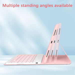 Étui de tablette sur mesure avec clavier sans fil pour iPad Pro 11 2025 2024 M5 M4, étui folio magnétique en cuir PU pour commande en gros - Product Image 5