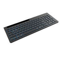 Clavier compact 99 touches rétroéclairé RGB à mécanisme ciseaux, rechargeable USB-C, double mode 2.4G et Bluetooth pour ordinateurs de bureau, portables, téléphones et iPad