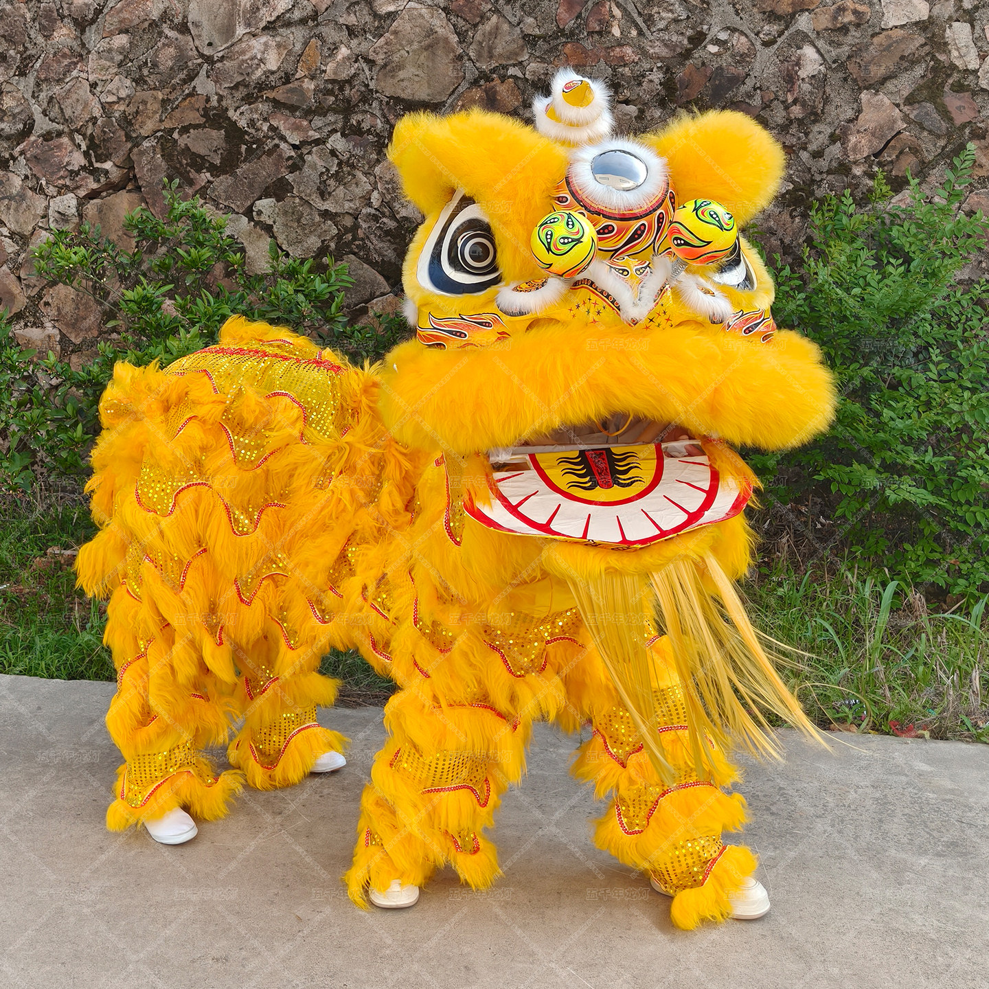 High-end wool bamboo adult yellow color-changing light