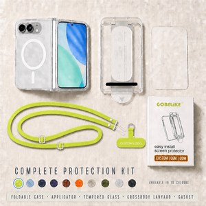 Protector de Pantalla de Vidrio Templado sin Bordes para iPhone, Funda para iPhone 18 Duo, Correa para Teléfono y Toallitas Húmedas de Limpieza para Pantalla de iPhone - Product Image 6