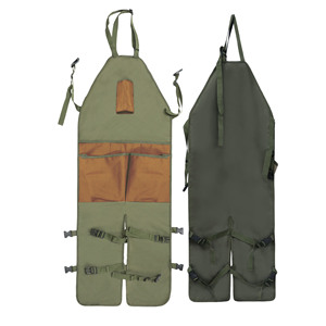 Gardening Leg Warmers Apron Extra Long Multi Pocket Oxford Cloth Color Block Dirt Resistant For Outdoor Work Four Seasons Use - Product Image 1