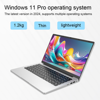 Nouvel Ordinateur Portable Mini 14 Pouces Celeron J4105 Dual Core 6 Go de RAM SSD 512 Go Clavier Anglais UE Vente en Gros OEM/ODM En Stock