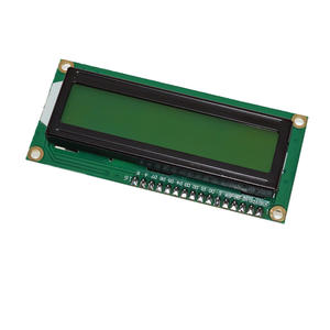 โมดูลจอแสดงผล LCD แบบตัวอักษร 16x2 รุ่น OKY4005-4 พร้อมอะแดปเตอร์เชื่อมต่อ แสงสีเหลืองเขียว - Product Image 1