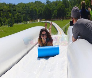 Núi Khổng Lồ Dài Thành Phố Ngoài Trời Trò Chơi Thương Mại Inflatable Slide Inflatable Thành Phố Trượt Nước - Product Image 4