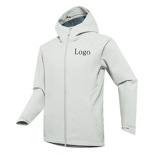Chaqueta de exterior con cremallera personalizable para hombre e impermeable para senderismo y camping para la temporada de otoño - Product Image 2