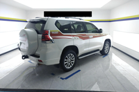 Voiture d'occasion haut de gamme Toyota Prado 2019 blanche 3.5L TX-L, exportation de voitures d'occasion